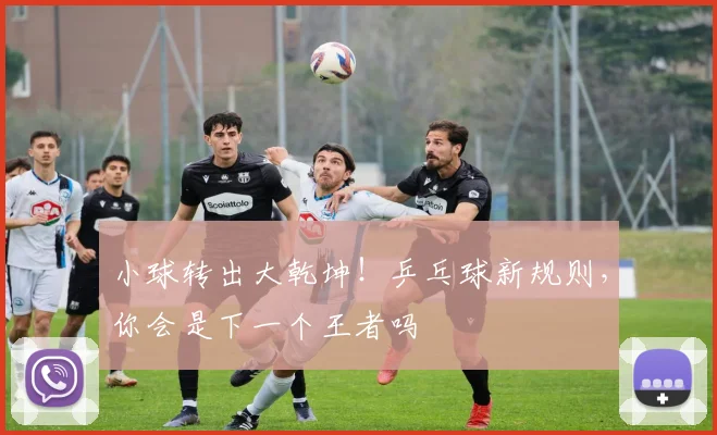 小球转出大乾坤!乒乓球新规则,你会是下一个王者吗