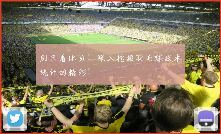 别只看比分!深入挖掘羽毛球技术统计的精彩!